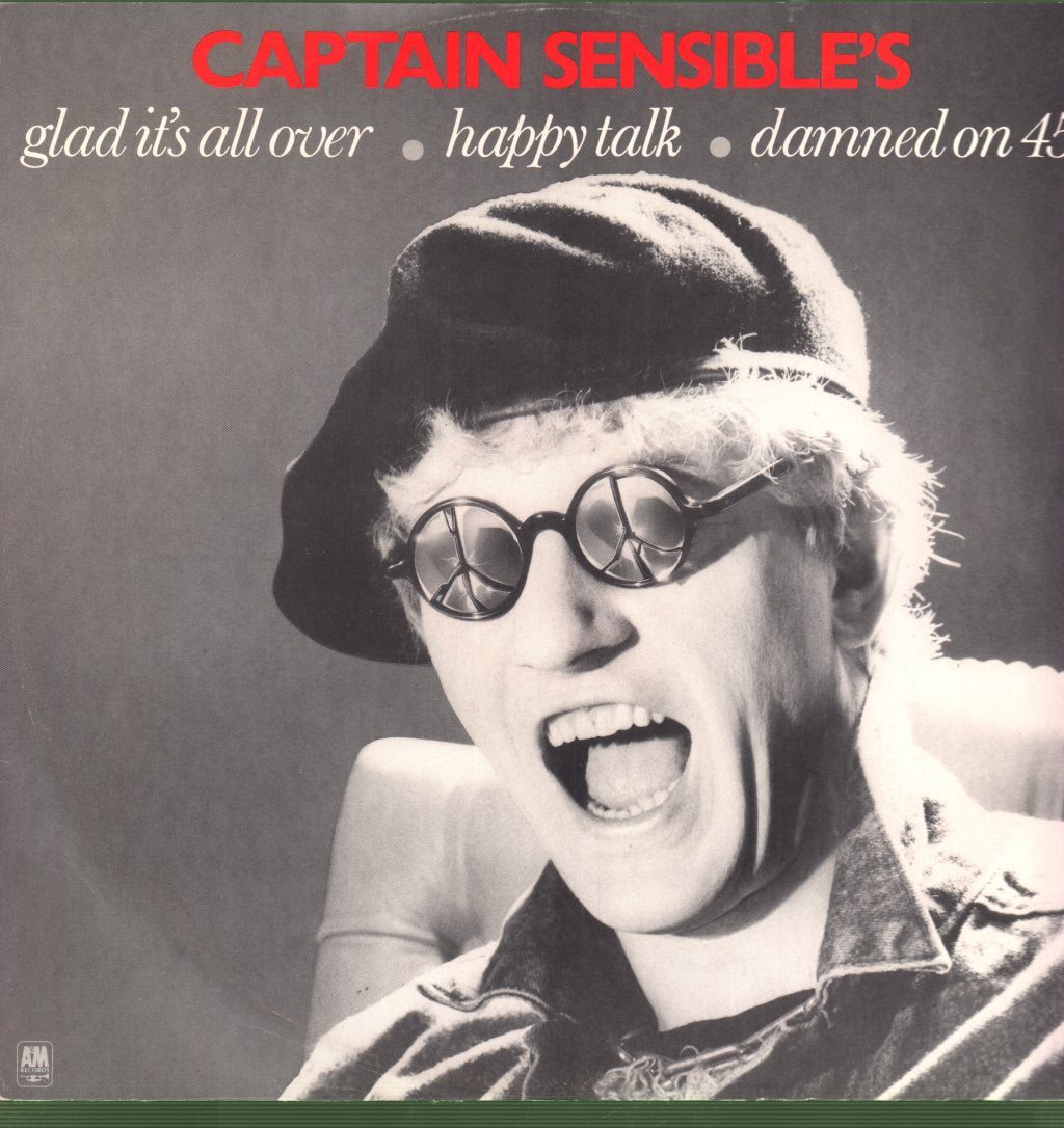 Captain Sensible - Glad It's All Over - 12 Inch