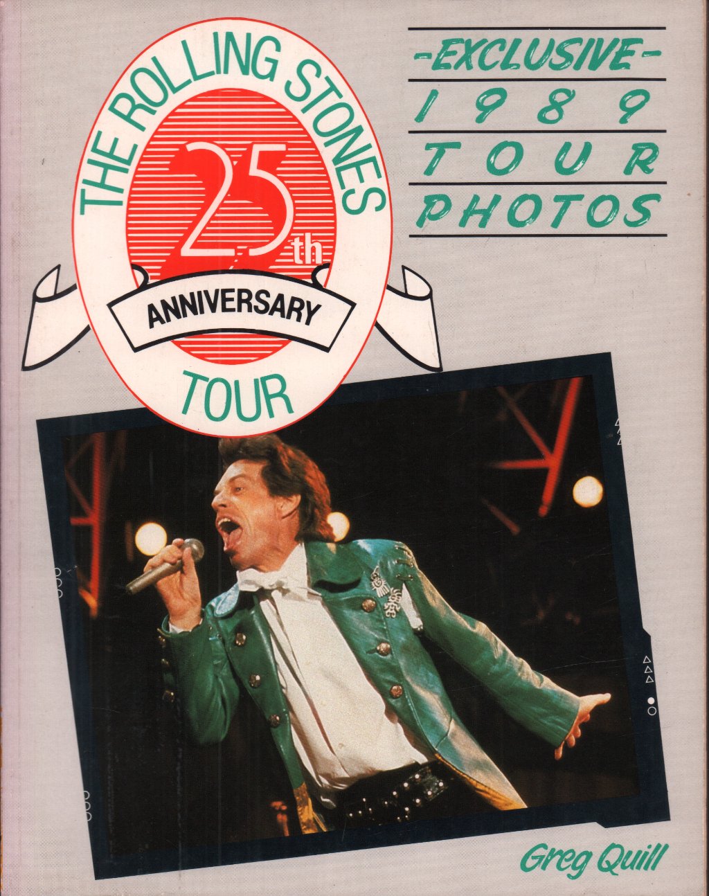 Rolling Stones - 25th anniversary tour - Book
