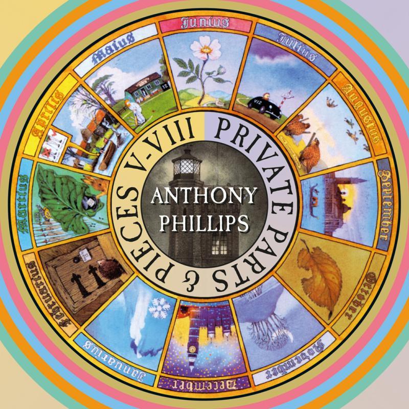 Anthony Phillips - Private Parts & Pieces V-VIII - Cd Box Set