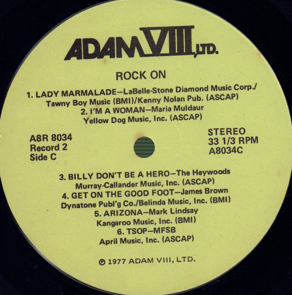 Various Artists - Rock On - Double Lp