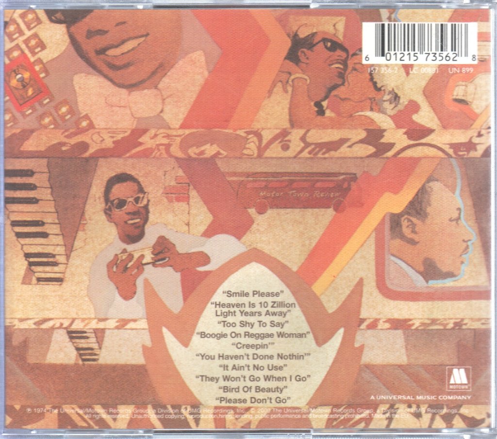 Stevie Wonder - Fulfillingness First Finale - Cd