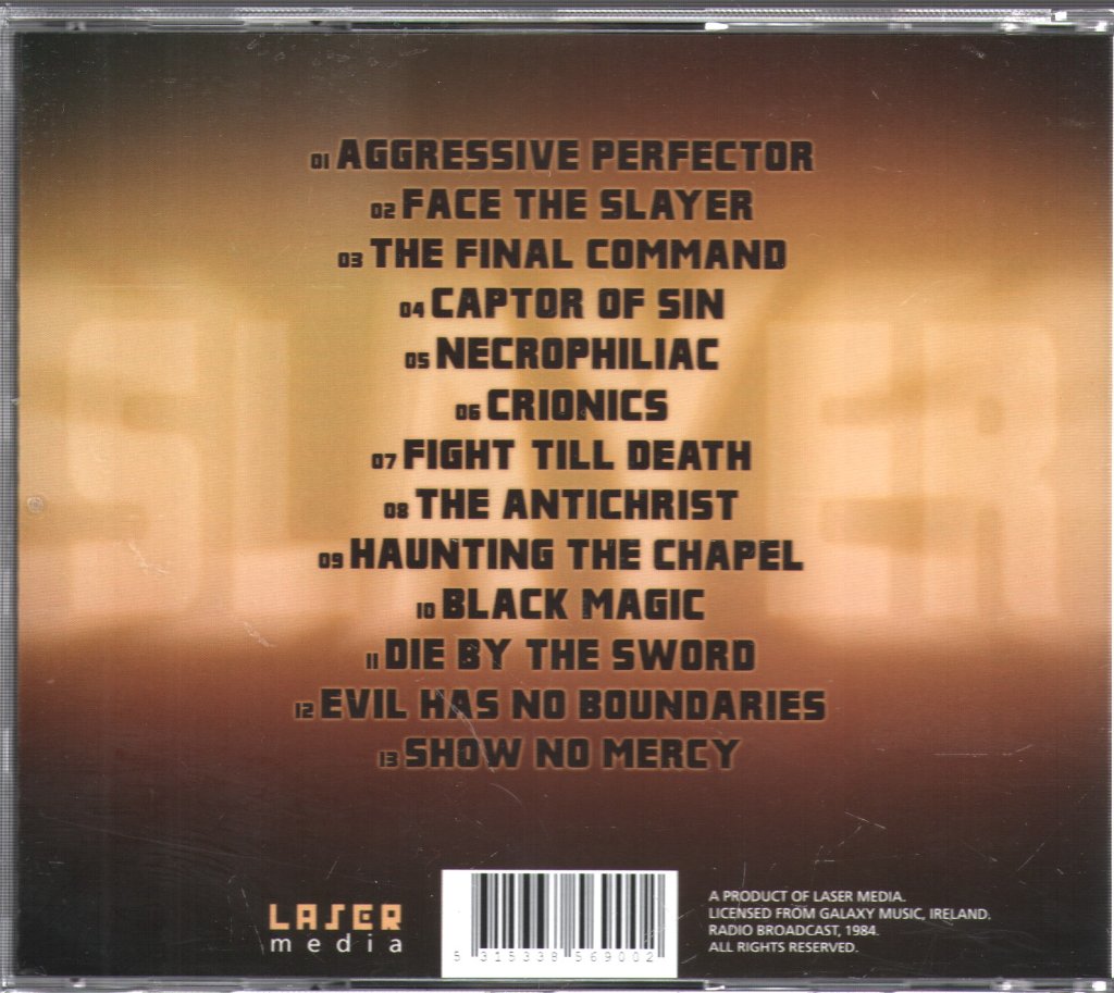 Slayer - Live On Air (Radio Broadcast 1984) - Cd