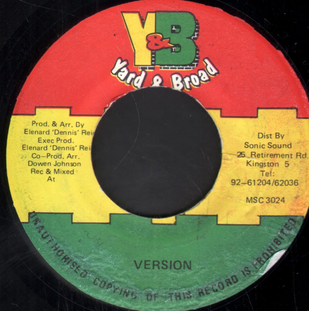 Black Coolie & Rev Badoo - Dis The Programme - 7 Inch