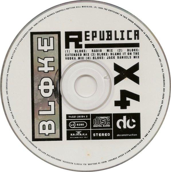 Republica - Bloke - Cd