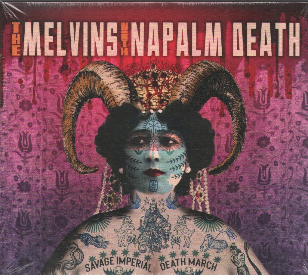Melvins with Napalm Death - Savage Imperial Death March - Cd