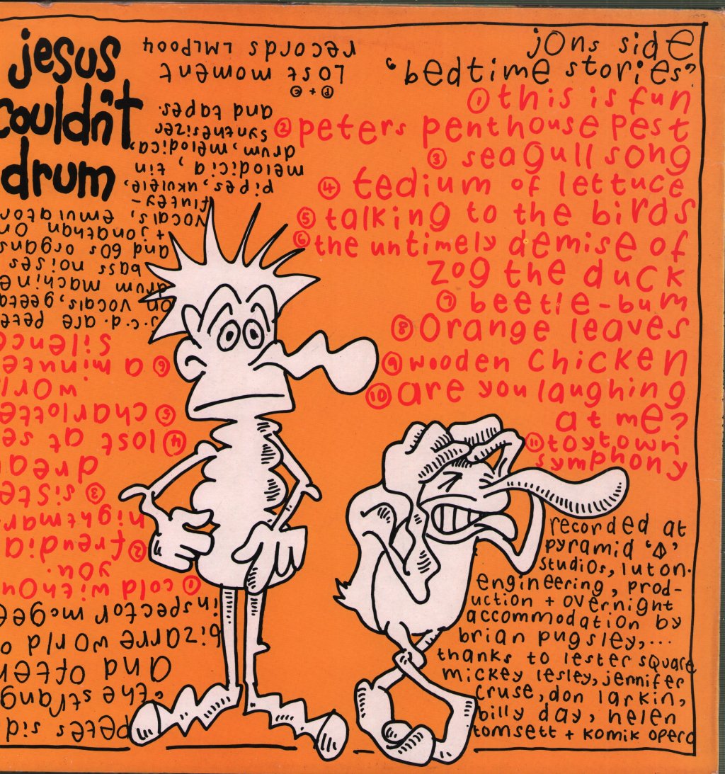 Jesus Couldn't Drum - Er, ...Something About Cows - Lp