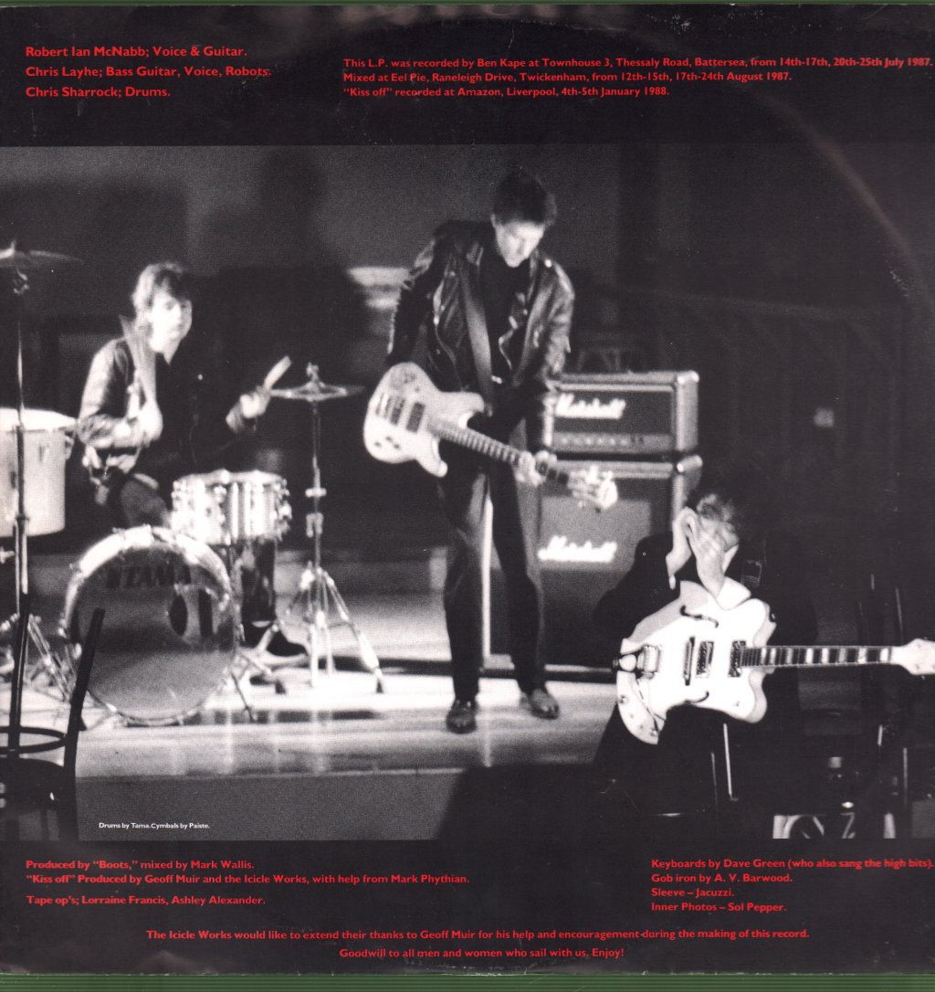 Icicle Works - Blind - Lp