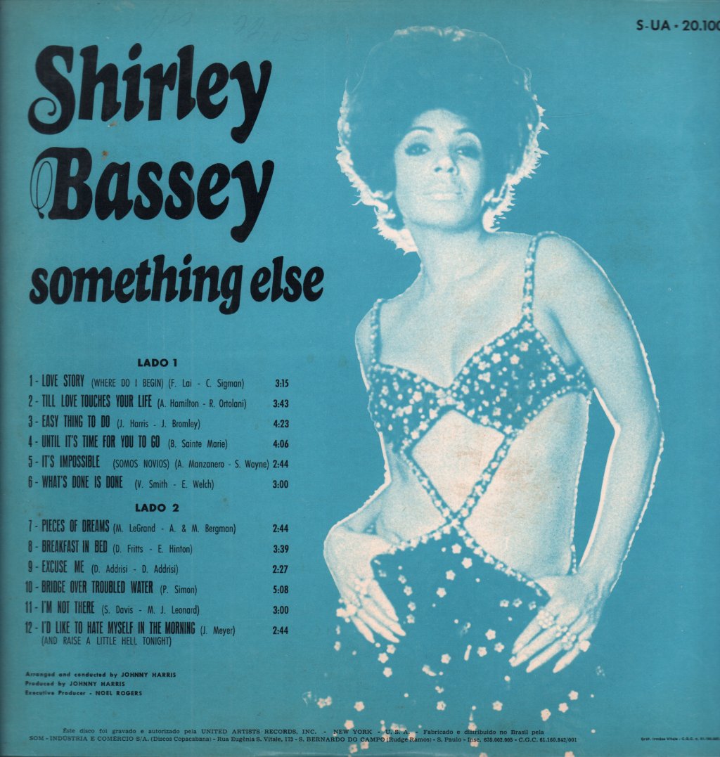 Shirley Bassey - Something Else - Lp