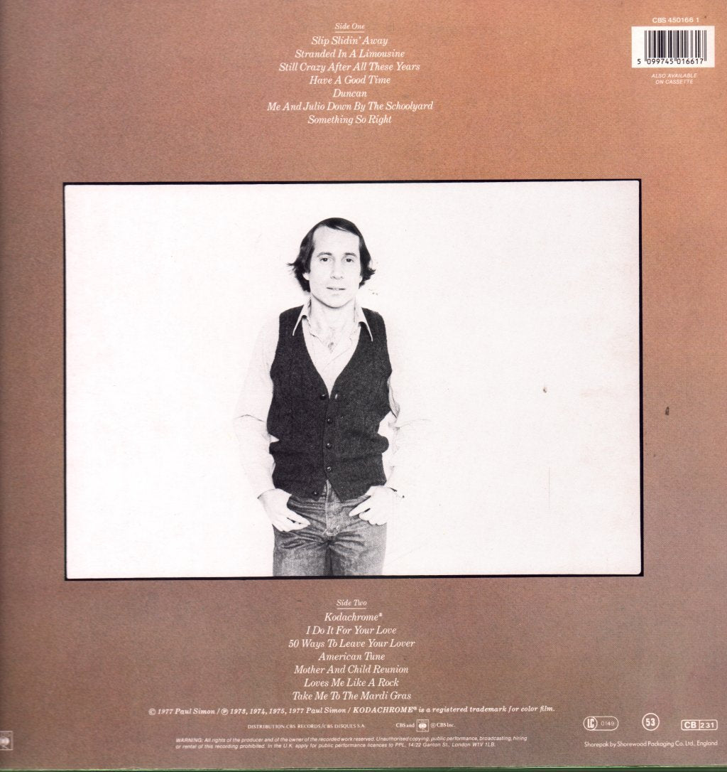 Paul Simon - Greatest Hits, Etc. - Lp