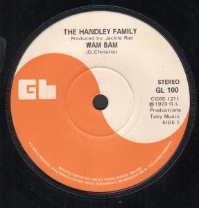 Handley Family - Wam Bam - 7 Inch