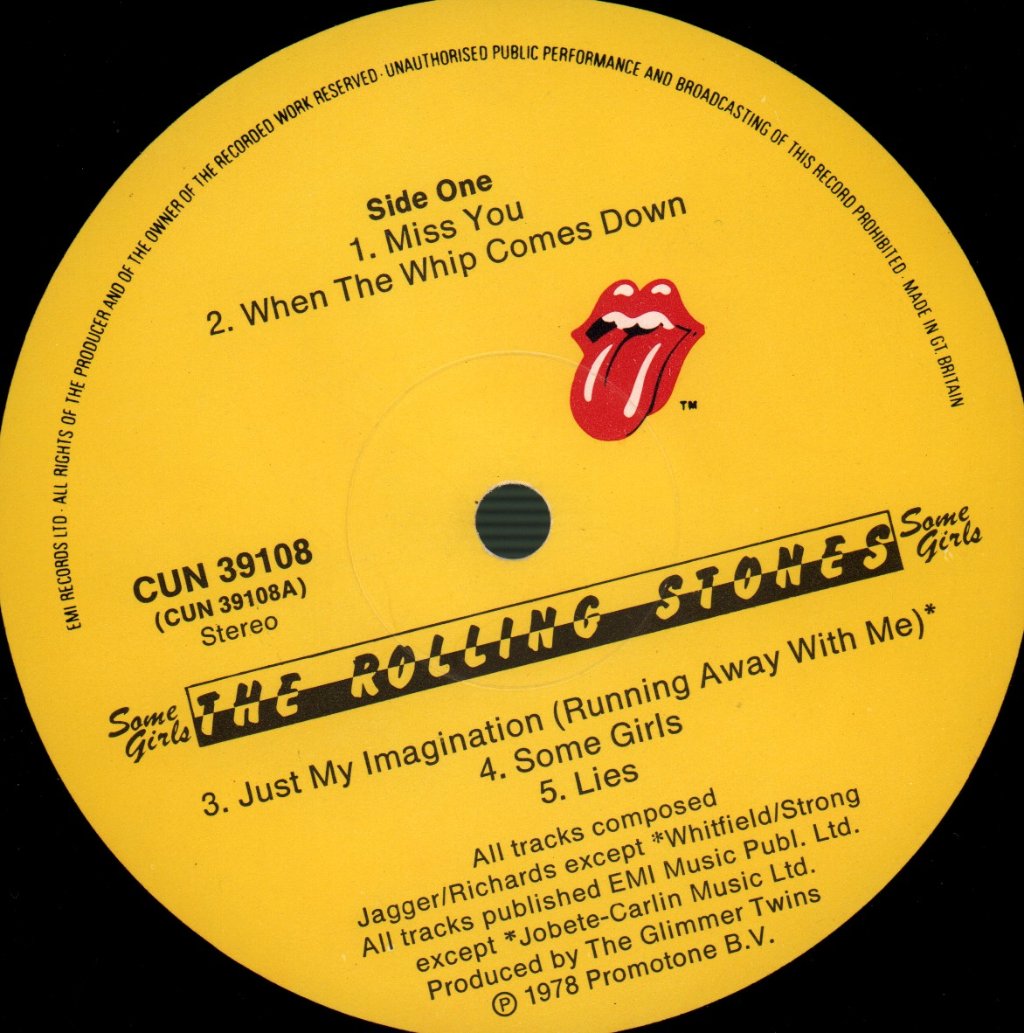 Rolling Stones - Some Girls - Lp