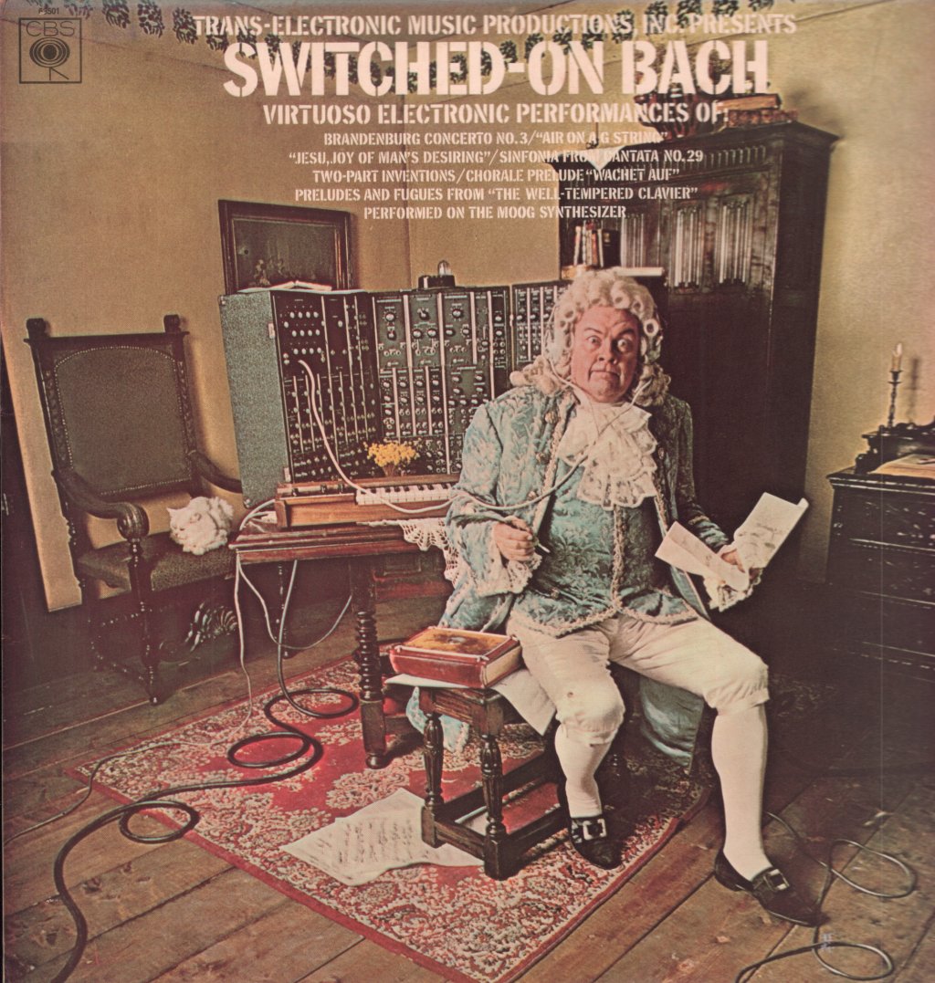 Walter Carlos - Switched On Bach - Lp