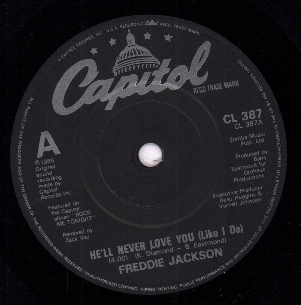 Freddie Jackson - He'll Never Love You - 7 Inch
