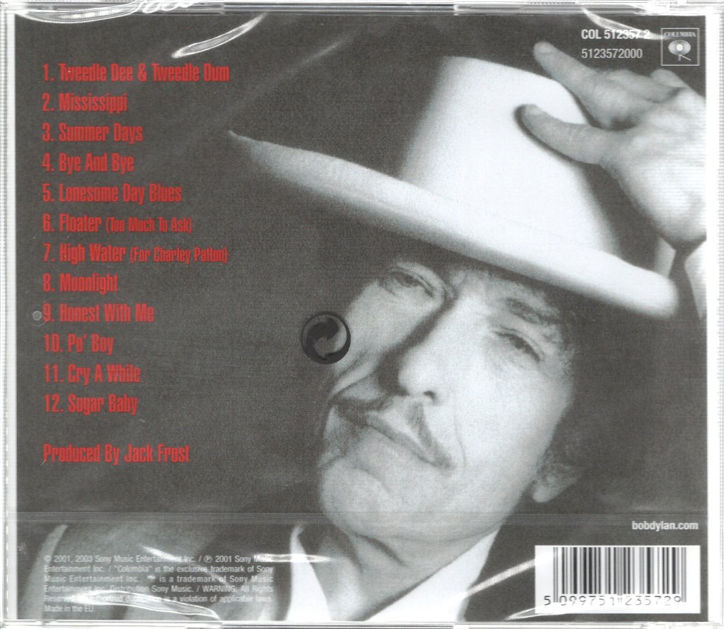 Bob Dylan - "Love And Theft" - Cd