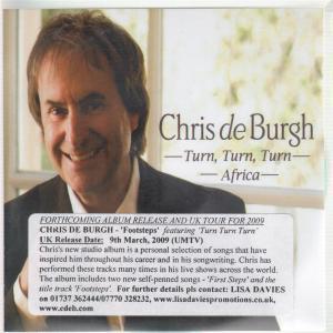Chris De Burgh - Turn Turn Turn/Africa - Cdr