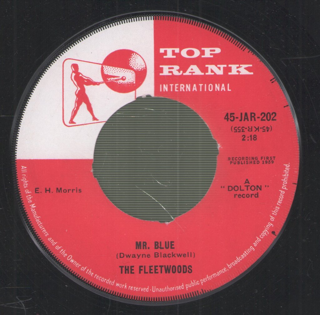 Fleetwoods - Mr.Blue - 7 Inch