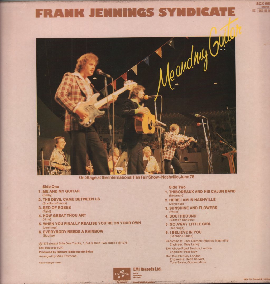 Frank Jennings Syndicate - Me And My Guitar - Lp