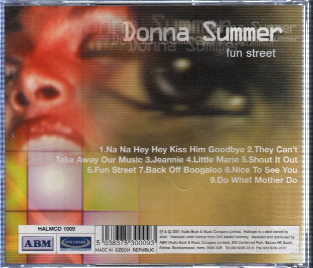 Donna Summer - Fun Street - Cd