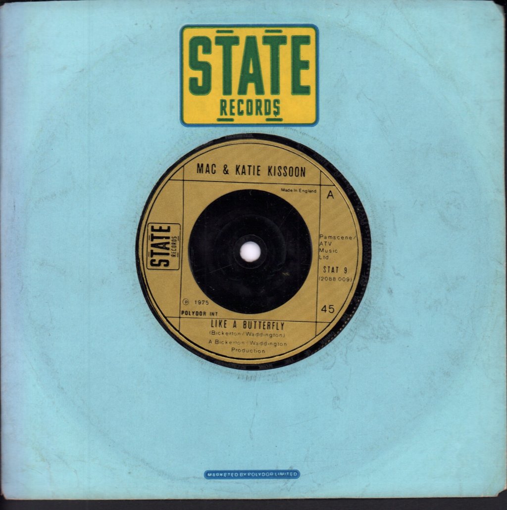 Mac And Katie Kissoon - Like A Butterfly - 7 Inch