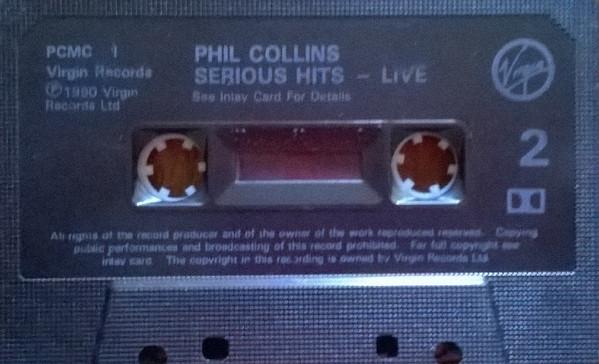 Phil Collins - Serious Hits...Live! - Cassette