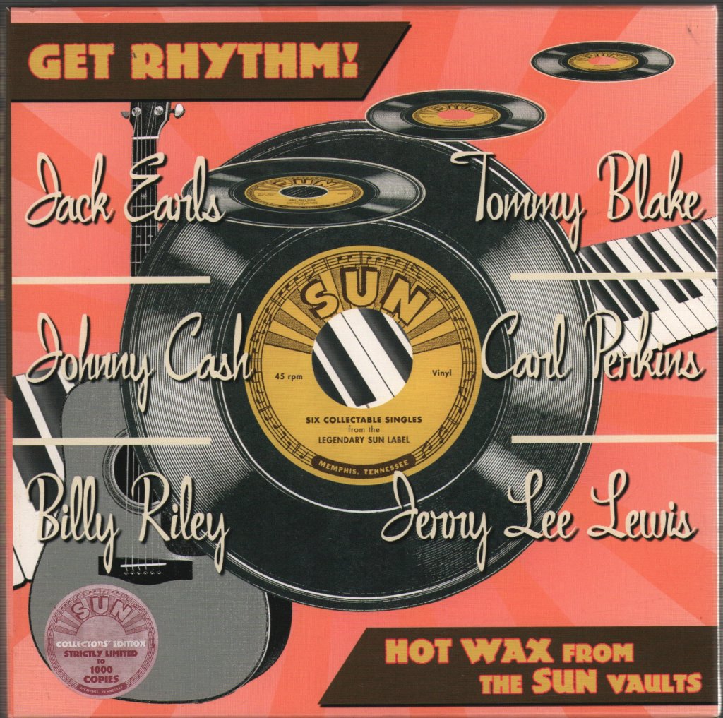 Various Artists - Get Rhythm! Hot Wax From The Sun Vaults - 7 Inch Box Set