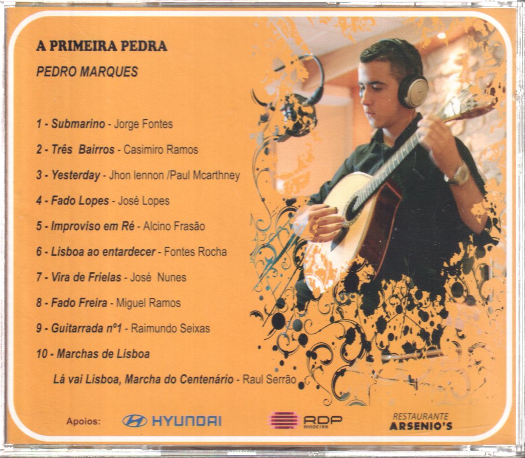 Pedro Marques - A Primeira Pedra - Cd