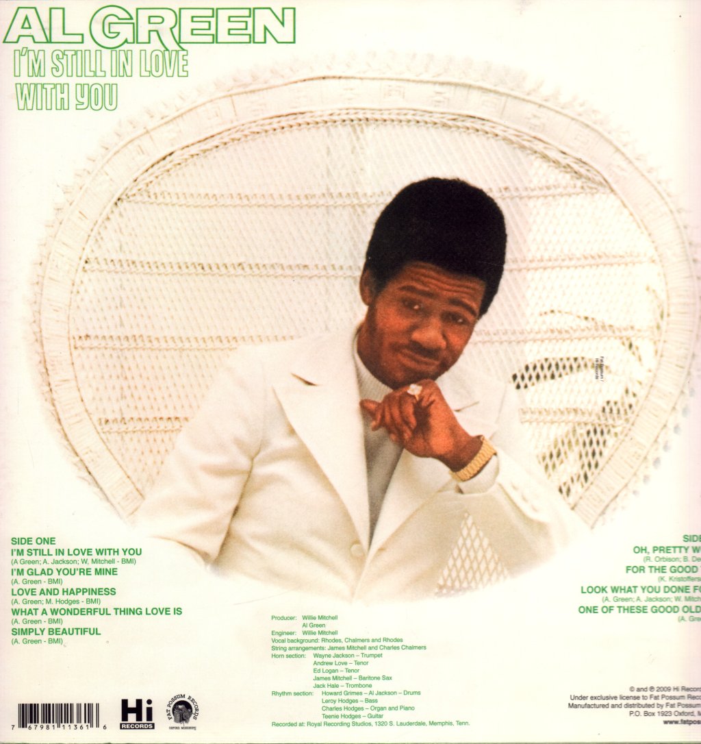 Al Green - I'm Still In Love With You - Lp