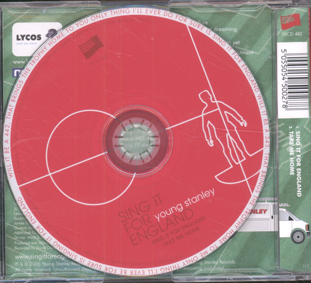 Young Stanley - Sing It For England - Cd