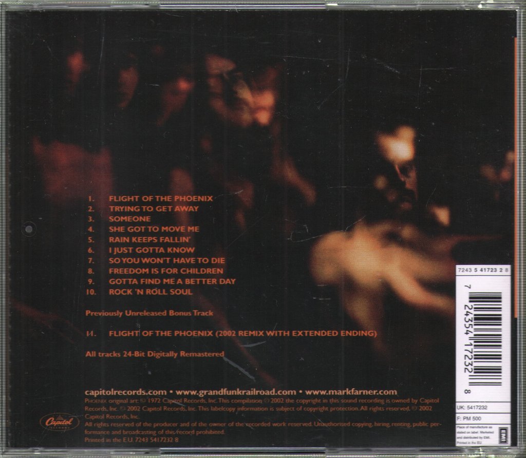 Grand Funk Railroad - Phoenix - Cd