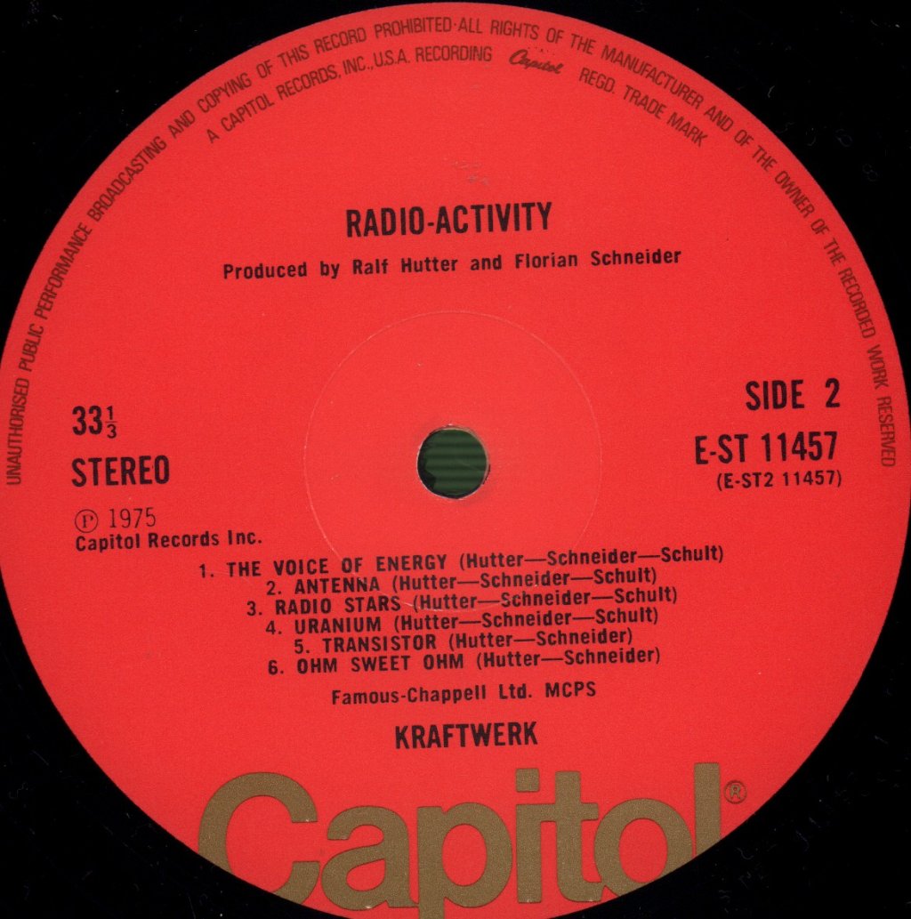 Kraftwerk - Radioactivity - Lp