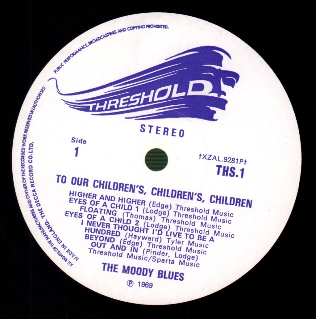 Moody Blues - To Our Childrens Childrens Children - Lp