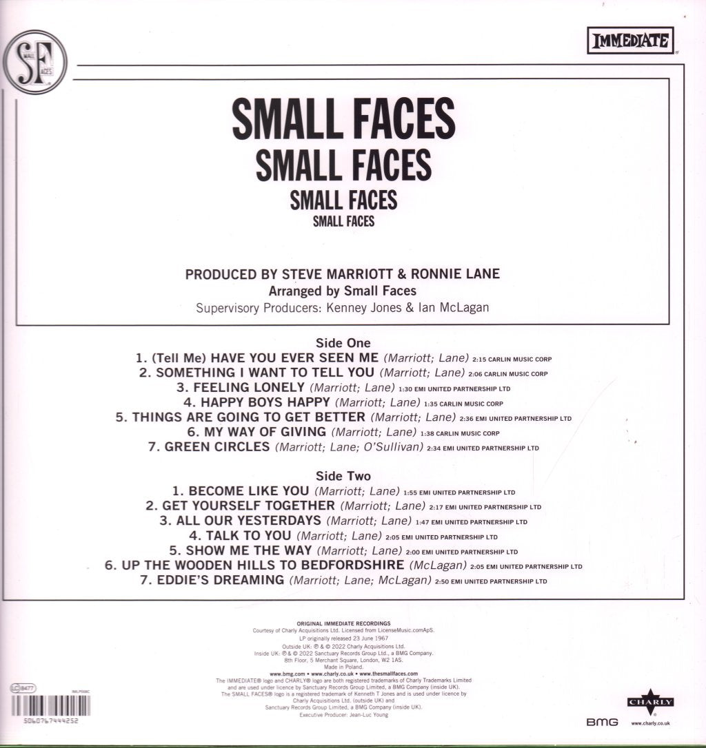 Small Faces - Small Faces - Lp