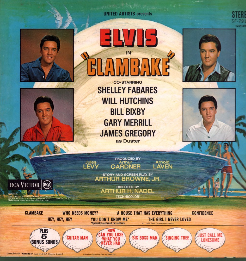 Elvis Presley - Clambake - Lp
