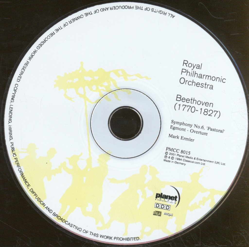Royal Philharmonic Orchestra - Beethoven - Symphony No6 'Pastoral' - Cd
