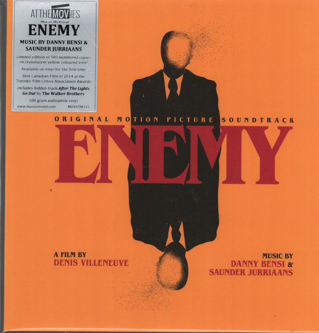 Danny Bensi & Saunder Jurriaans - Enemy (Original Motion Picture Soundtrack) - Double Lp