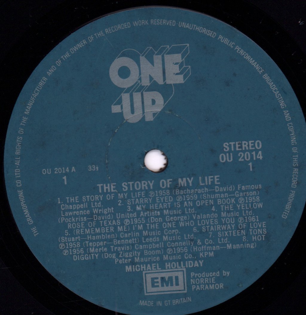 Michael Holliday - Story Of My Life - Lp