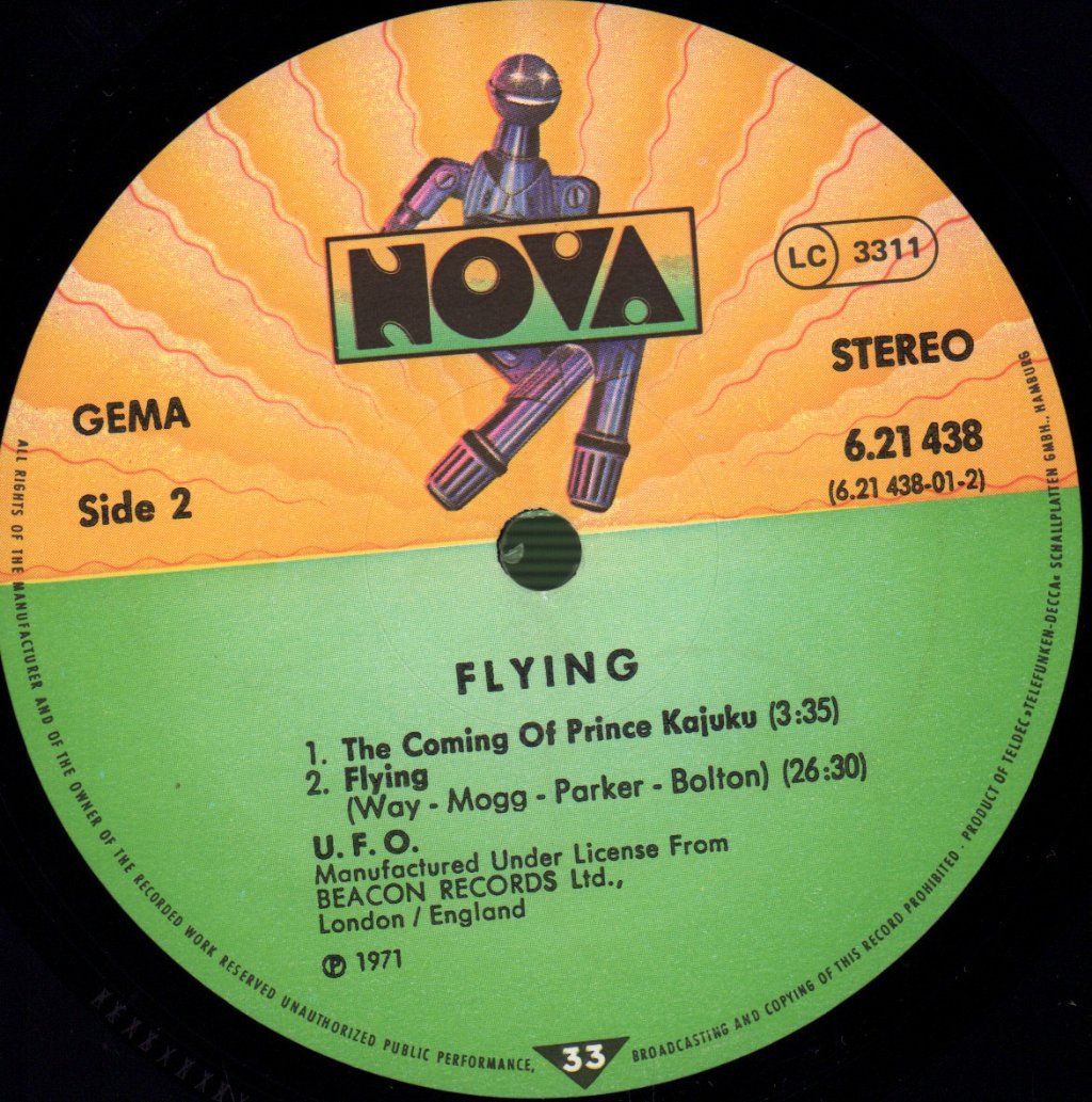 UFO - Flying - Lp