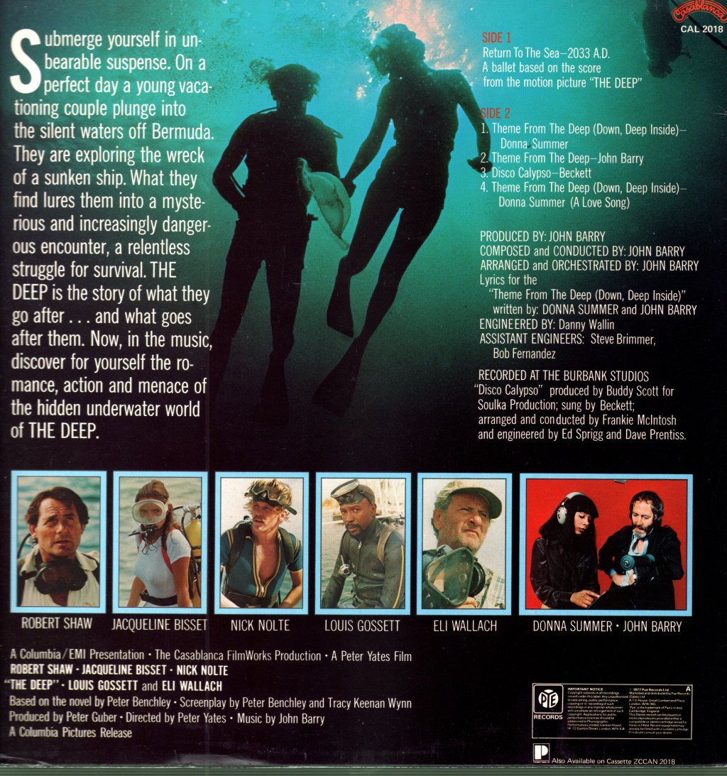 John Barry - Deep (Soundtrack) - Lp