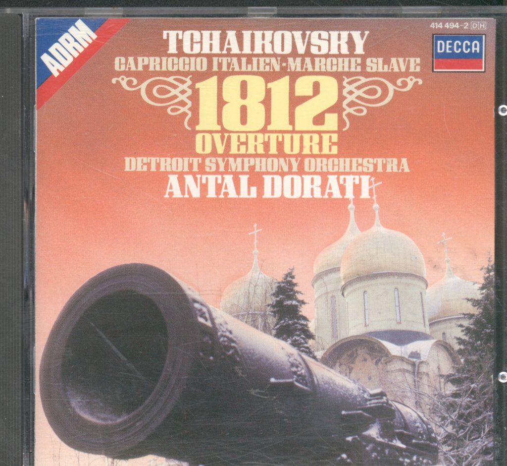 Pyotr Ilyich Tchaikovsky - 1812 Overture: Capriccio Italien; Marche Slave; - Cd