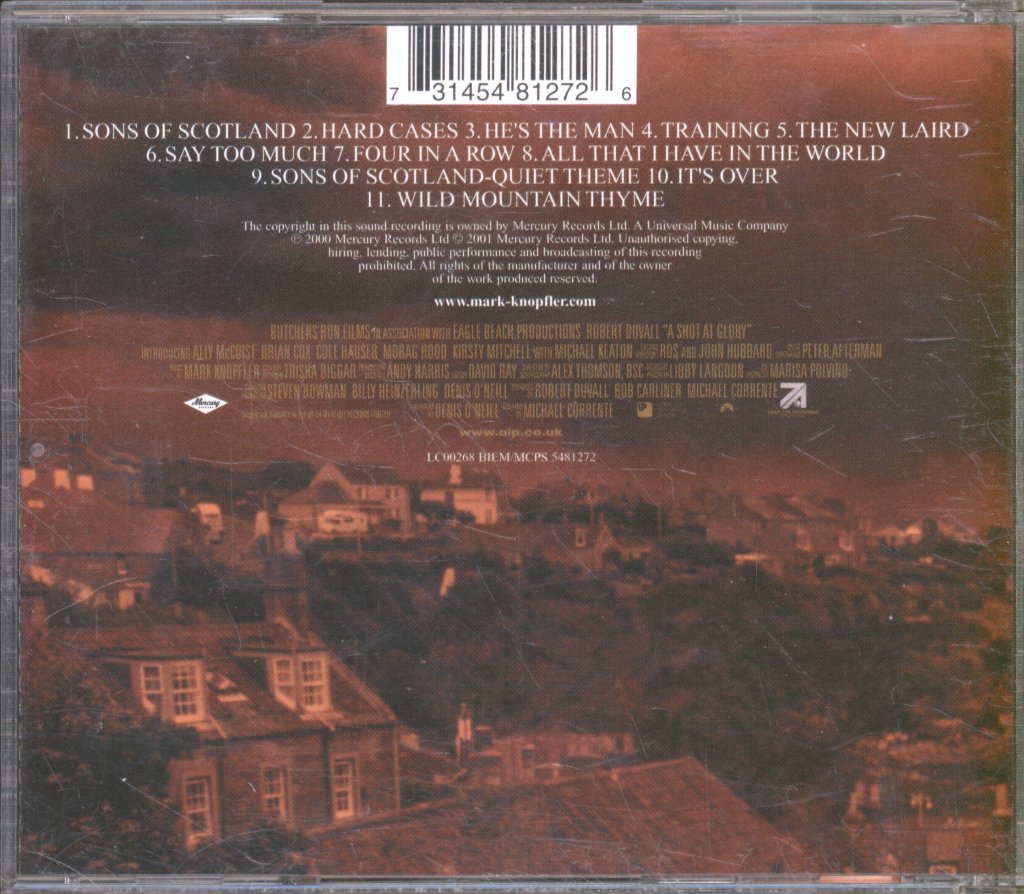 Mark Knopfler - A Shot At Glory - Cd