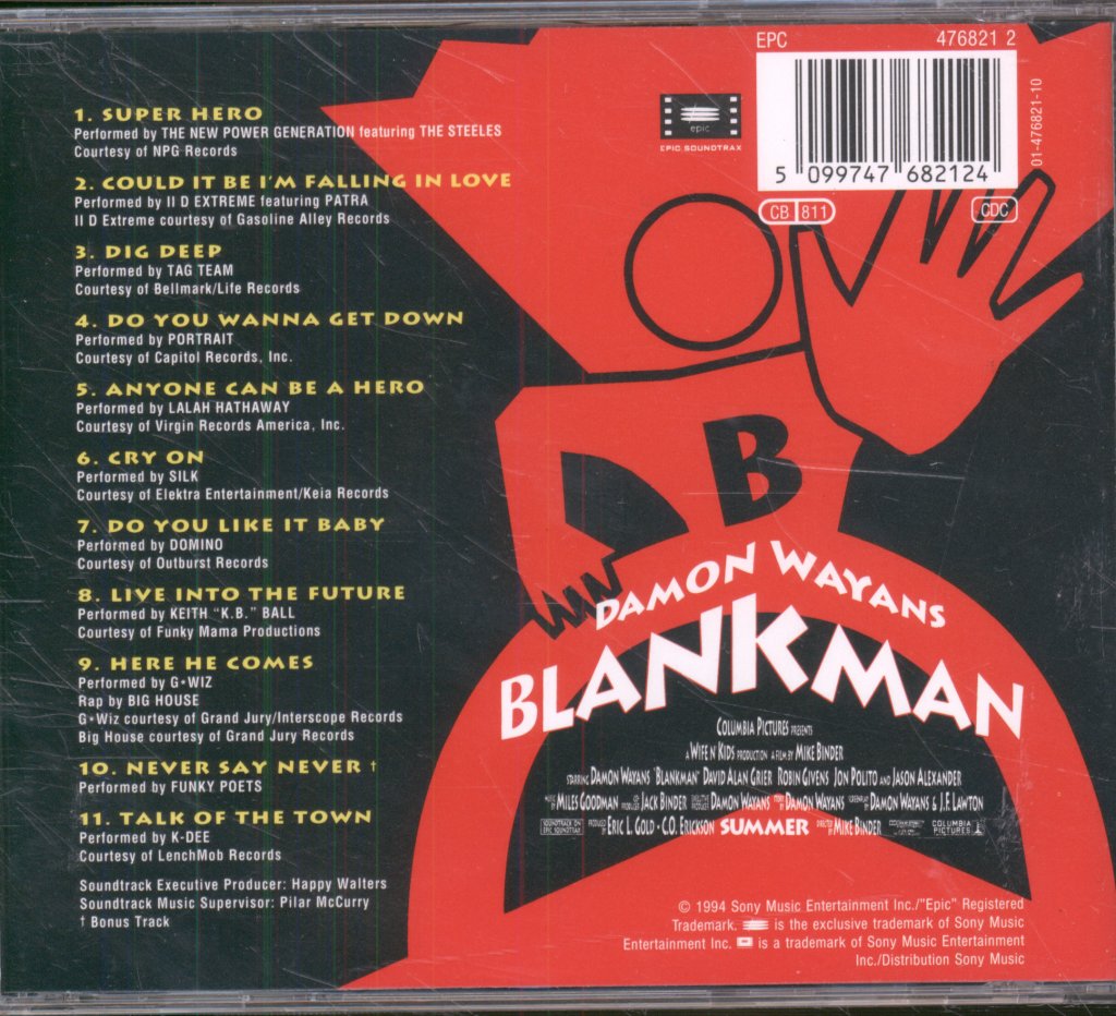 Various Artists - Blankman - Music From The Motion Picture - Cd