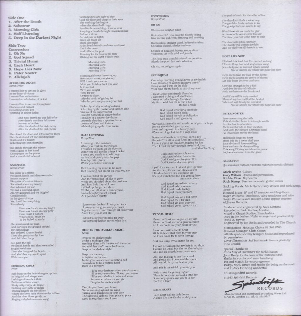 Maddy Prior And The Answers - Going For Glory - Lp