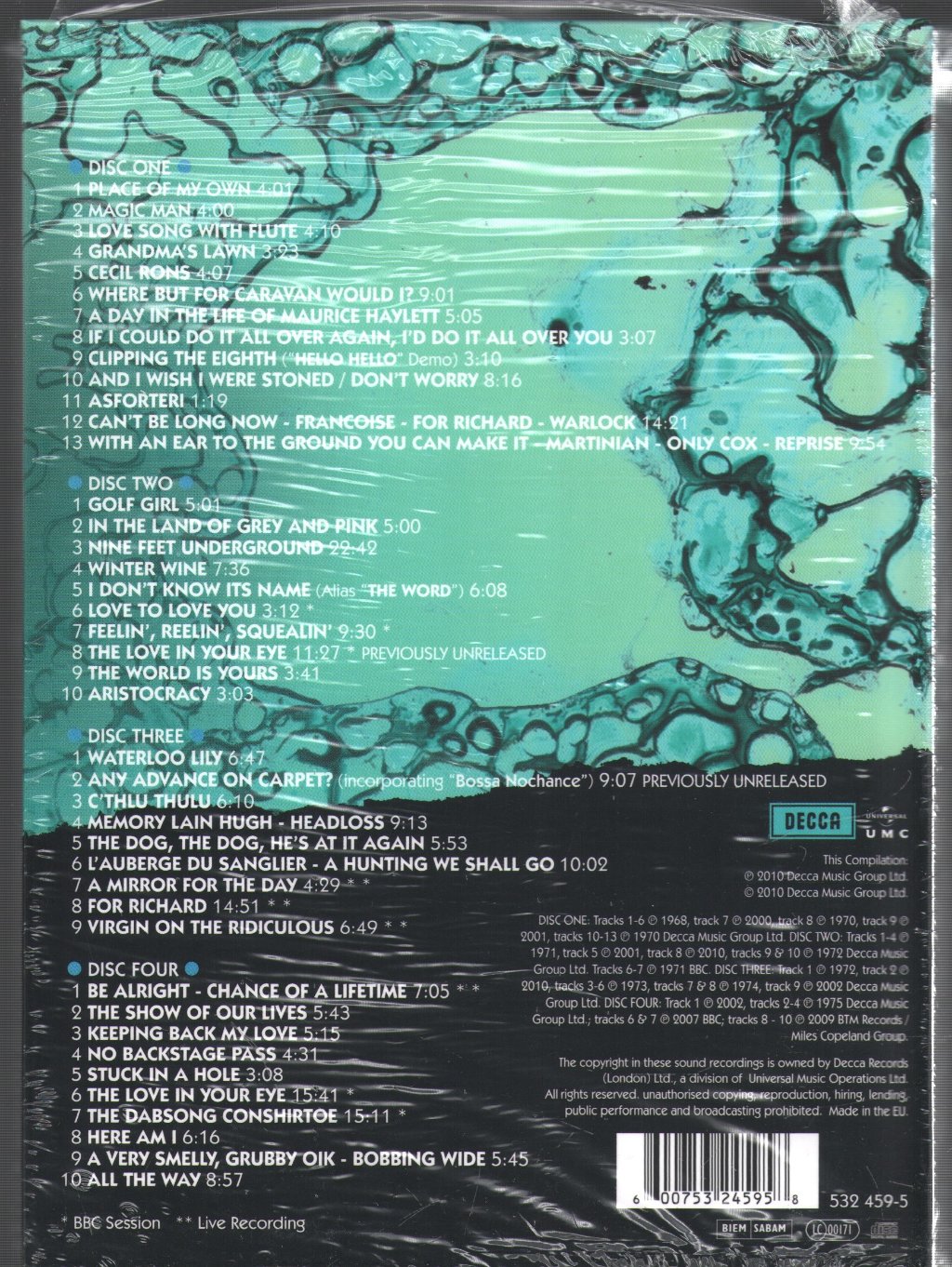 Caravan - World Is Yours - An Anthology 1968-1976 - Cd Set