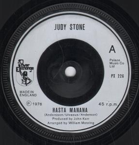 Judy Stone - Hasta Manana - 7 Inch