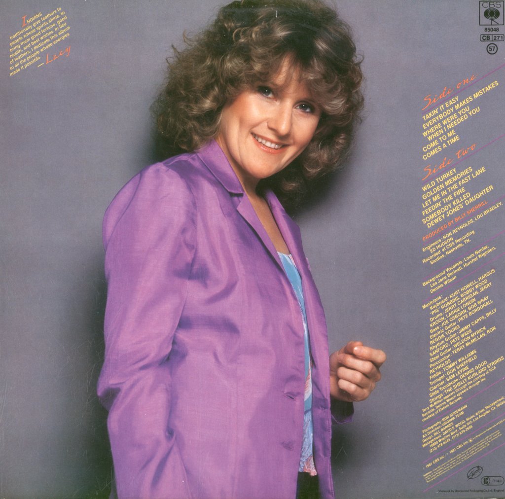 Lacy J. Dalton - Takin' It Easy - Lp