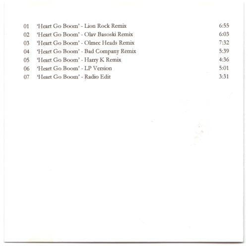 Apollo 440 - Heart Go Boom (Mixes) - Cdr