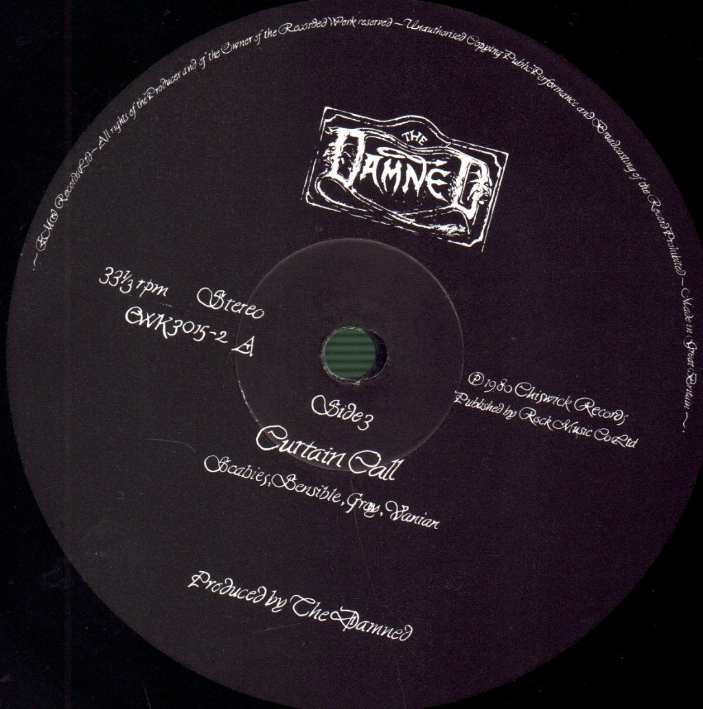 Damned - Black Album - Double Lp
