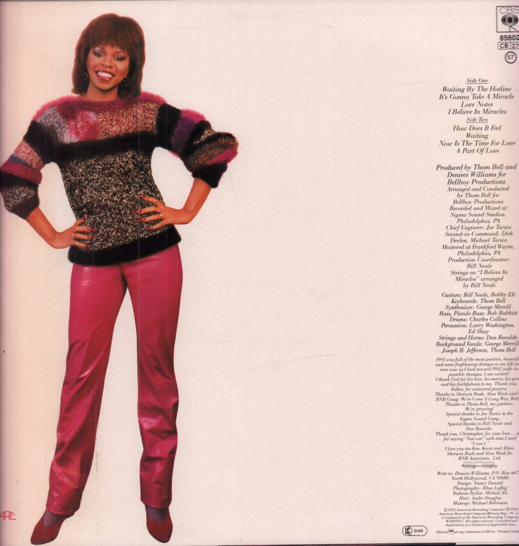 Deniece Williams - Niecy - Lp