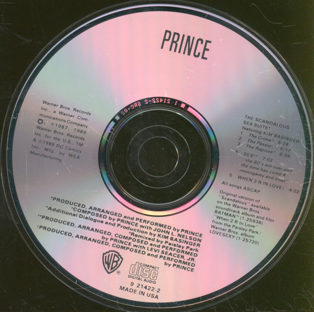 Prince - Scandalous Sex Suite - Cd
