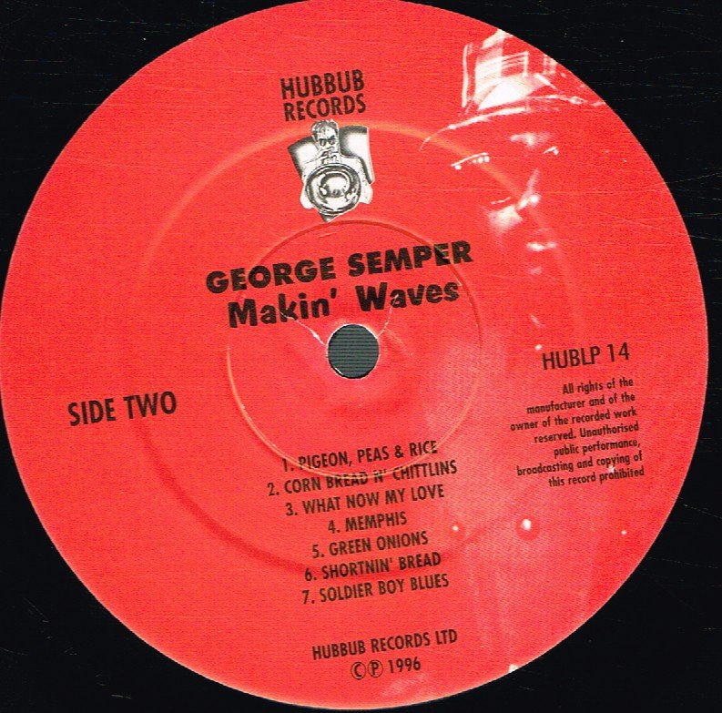 George Semper - Makin' Waves - Lp